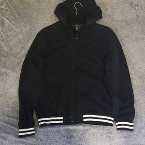 Women's Black Varsity Jacket